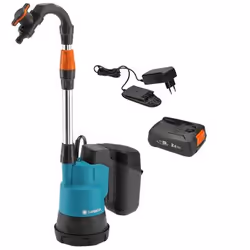 Gardena 14602-61, Batteria, 2 bar, 2000 l/h, Nero, Blu