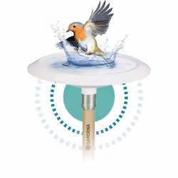 Gardena 11420-20 abbeveratoio per uccelli Bianco