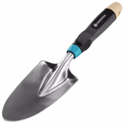 Gardena 17700-20 pala e paletta da giardiniere Cazzuola da giardino Acciaio Nero, Grigio, Argento