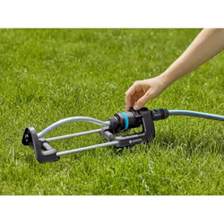 Gardena 18920-20 irrigatore Sistema di spruzzo d'acqua oscillante Nero, Argento - Vista aggiuntiva 4