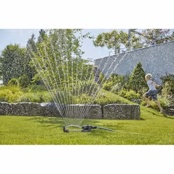 Gardena 18920-20 irrigatore Sistema di spruzzo d'acqua oscillante Nero, Argento - Vista aggiuntiva 5