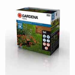 Gardena 8274-34 pompa da giardino 20 m Sul suolo Plastica Nero, Arancione