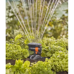 Gardena 13325-20 irrigatore Sistema di spruzzo d'acqua oscillante Nero - Vista aggiuntiva 4
