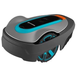 Gardena SILENO city Tagliaerba robotizzato Batteria Nero, Grigio, Azzurro