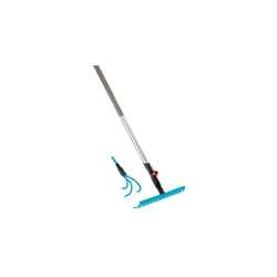 Gardena 3004-20 rastrello Rastrello da giardino Nero, Blu, Acciaio inox