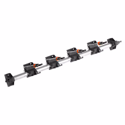 Gardena 3501-20, Montabile a parete, Nero, Argento, Alluminio, Acciaio galvanizzato