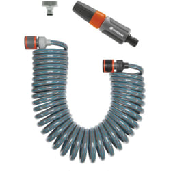 Gardena - Tubo estensibile da giardino 15 m, 9 mm, con lancia irrigazione e raccordi, per balconi e terrazzi (4648-26)