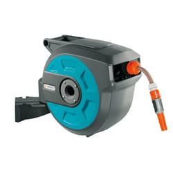 Gardena 8022 Rocchetto montato a muro Blu, Grigio, Arancione