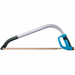 Gardena Comfort 530, Sega curva, Nero, Blu, Argento, Nero, Blu, Acciaio, 53 cm