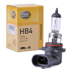 HELLA 8GH 005 636-121 Lampadina, faro di profondità HB4 12V 51W 3300K Alogeno VOLKSWAGEN: Polo V Hatchback, GOLF 6, Golf 5, BMW: 5 Sedan, 3 Touring