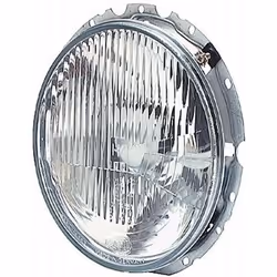 Fari; HELLA; Sx, Dx T4W, H4 Alogeno 12 per veicolo circolazione Sx; per VOLKSWAGEN, MERCEDES-BENZ, MAN, VW, PUCH; E17144, 114 ...