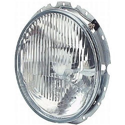 HELLA 1L8 003 060-691 Fari Sx, Dx T4W, H4 Alogeno 12 per veicolo circolazione Sx VOLKSWAGEN: Maggiolino, Caddy 1 Pickup, GOLF 1 Cabriolet
