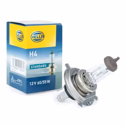 HELLA 8GJ 002 525-131 Lampade H4 12 60/55 Alogeno P43t-38 FIAT: Panda II Hatchback, Fiorino III Van / Station Wagon, Strada Pick-up, FORD: FIESTA 5