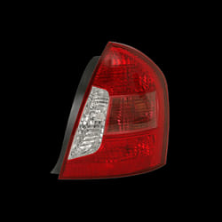 HELLA 2SD 003 167-011 Luce posteriore Sx rosso/giallo senza lampadine