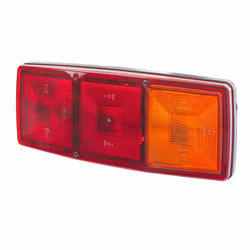 Luce posteriore; HELLA; Dx rosso/giallo senza lampadine; 60027010, 42013060, LSX0118801, 42013060, 769692