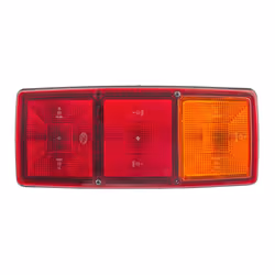 HELLA 2SE 003 167-041 Luce posteriore Dx rosso/giallo senza lampadine - Vista aggiuntiva 5