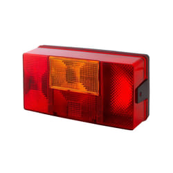 HELLA 2SD 006 040-141 Luce posteriore Dx rosso/giallo nero per rimorchio, senza lampadine