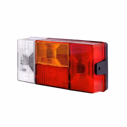 Luce posteriore; HELLA; Dx nero senza lampadine; per MULTICAR; 1297702612, 186260238, 0029970, 4197004A, KDWHLO9541