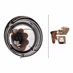 HELLA 1A8 001 156-011 Fari Dx, Sx R2 (Bilux), T4W Tecnologia lampadine 12 rotondo per veicolo circolazione Dx VOLKSWAGEN: Maggiolino