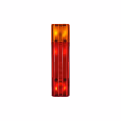 HELLA 2VB 004 887-011 Fanale posteriore Sx P21W, R10W nero 12, 24 senza lampadine con portalampada - Vista aggiuntiva 4