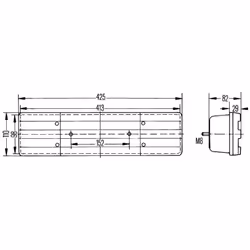 Fanale posteriore HELLA 2VP 004 887-021