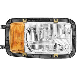 HELLA 1LH 002 658-521 Fari Dx P21W, H4, T4W Alogeno 24, 12 per veicolo circolazione Sx MERCEDES-BENZ: SK