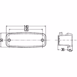 Indicatore di direzione HELLA 2BM 002 847-011 sinistro - Vista aggiuntiva 4