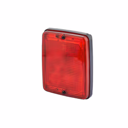 Retronebbia; HELLA; Alogeno Sx, Dx nero Rosso con portalampada senza lampadine; per MERCEDES-BENZ, STEYR; 2508414, 1382230, 1 ...