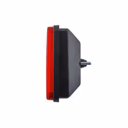 HELLA 2NE 003 236-001 Retronebbia Alogeno Sx, Dx nero Rosso con portalampada senza lampadine