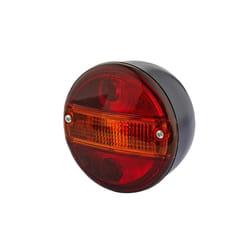 HELLA 2SD 001 685-211 Fanale posteriore Sx, Dx R5W, P21W nero 24, 12 rosso/giallo senza lampadine, con bulloni/viti
