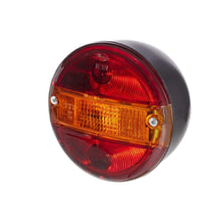 HELLA 2SE 001 685-201 Fanale posteriore Sx, Dx P21W, R5W nero 12, 24 senza lampadine con guarnizione, con portalampada