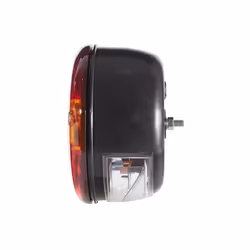 HELLA 2SE 001 685-201 Fanale posteriore Sx, Dx P21W, R5W nero 12, 24 senza lampadine con guarnizione, con portalampada