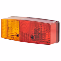 Luce posteriore; HELLA; Sx senza lampadine; per FENDT; 183410775, X830180048000, 7700150, 0434920510, X830180048