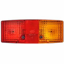 HELLA 2SE 003 184-101 Luce posteriore Dx rosso/giallo, bianco nero senza lampadine - Vista aggiuntiva 4