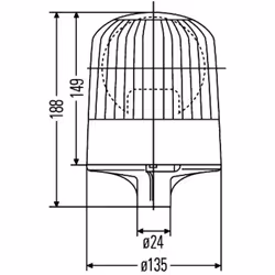 Faro rotante HELLA 2RL 007 551-011