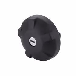 Tappo, Serbatoio carburante; HELLA; 66 con serratura, con chiave Plastica nero senza cerniera fissa/nastro fissaggio; per REN ...