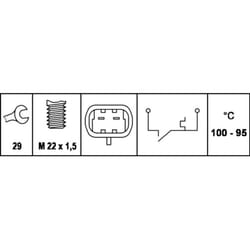 Preriscaldatore del flusso di carburante HELLA 6ZT007 807-001