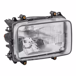HELLA 1LG 007 660-041 Fari Dx W5W, H4 Alogeno 24 per veicolo circolazione Sx