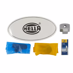 HELLA 1NB 007 892-001 Fendinebbia bianco ovale Sx, Dx con lampadine - Vista aggiuntiva 4