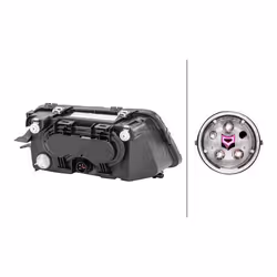 HELLA 1AF 963 030-291 Fari Sx W5W, H7/H1, H7, H1 Alogeno, FF 12 per veicolo circolazione Dx AUDI: A3 Hatchback