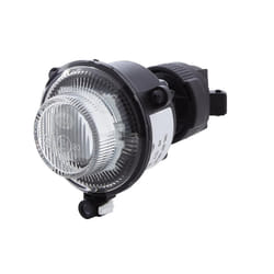 HELLA 1NL 007 186-061 Fendinebbia bianco rotondo Dx, Sx con lampadina con calotta/coperchio