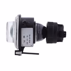 HELLA 1NL 007 186-061 Fendinebbia bianco rotondo Dx, Sx con lampadina con calotta/coperchio