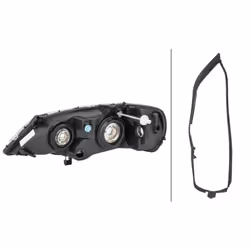 Fanali HELLA 1EG 007 640-321, destro - Vista aggiuntiva 4