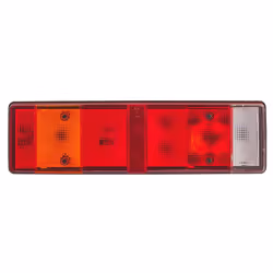 HELLA 2VP 008 204-041 Fanale posteriore Sx, Dx P21W, R5W nero 12, 24 senza lampadine con portalampada - Vista aggiuntiva 5