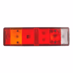HELLA 2VD 008 204-071 Fanale posteriore Sx P21W, R5W nero 12, 24 senza lampadine con portalampada - Vista aggiuntiva 5