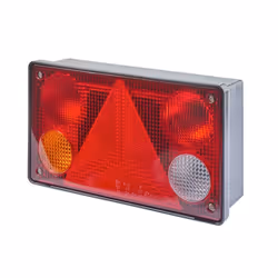 Luce posteriore; HELLA; Sx policromo senza lampadine, per rimorchio; 10600487, 0887350, 505815338, 58153380, 1218069