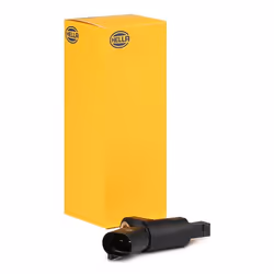 Sensore ABS; HELLA; Assale posteriore Sensore induttivo 2 12; per VOLKSWAGEN, AUDI, SEAT, SKODA, VW; 1J0927807B, 2501403, 1J0 ...