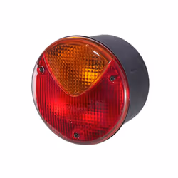 Luce posteriore; HELLA; Dx, Sx Rosso, giallo nero senza lampadine; per CLAAS; 10500905, 10735537, 2928339, 00148980, E179903