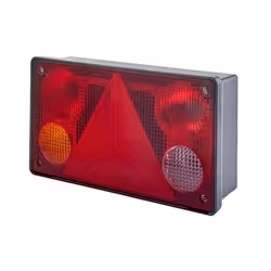 Luce posteriore; HELLA; Sx policromo senza lampadine, per rimorchio; 0882063, 1246674