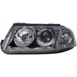 HELLA 1LL 008 350-041 Fari Dx H7/H7, PY21W, W5W DE, Alogeno, FF, asimmetrico 12 trasparente per veicolo circolazione Sx